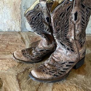 Correll cowgirl boots size 7 1/2